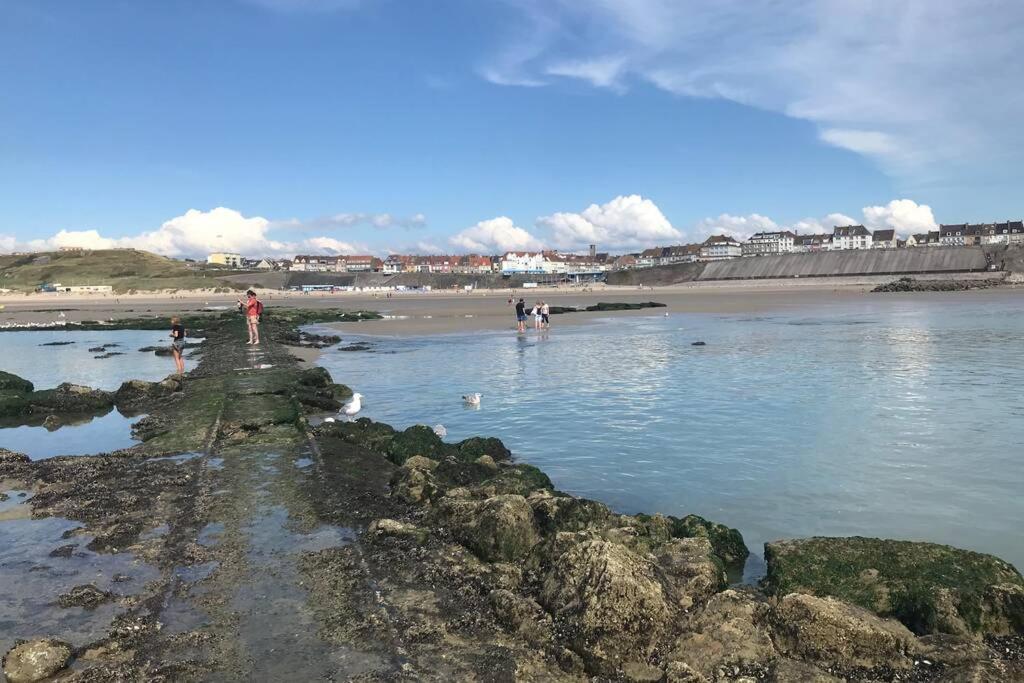 Fl'Heurt De Sable Appartement Au Bord De Mer Le Portel Kültér fotó