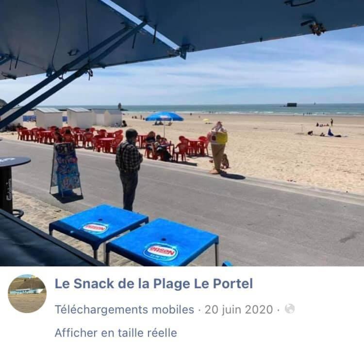 Fl'Heurt De Sable Appartement Au Bord De Mer Le Portel Kültér fotó